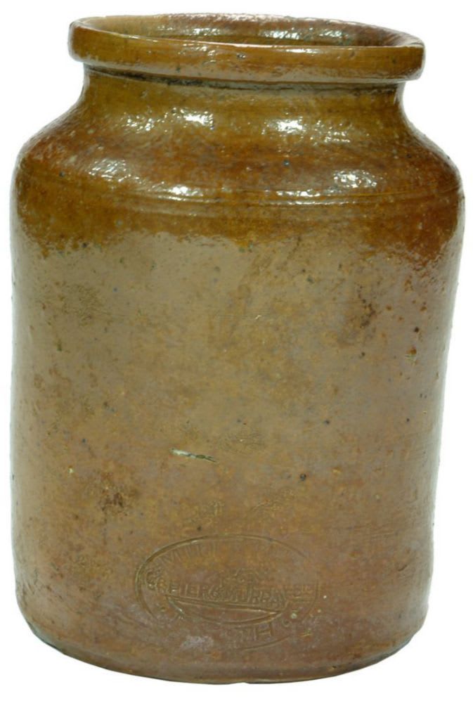 Mills Pier Murray Perth Stoneware Jar