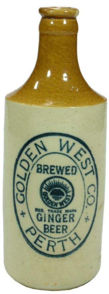 Golden West Perth Sun Ginger Beer Bottle