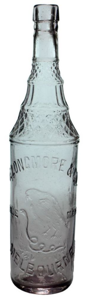 Longmore Melbourne Crow Snake Cordial Bottle