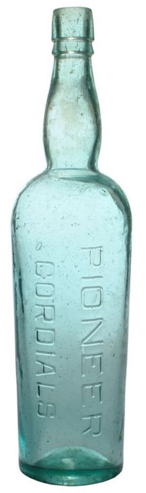 Pioneer Cordials Antique Bottle