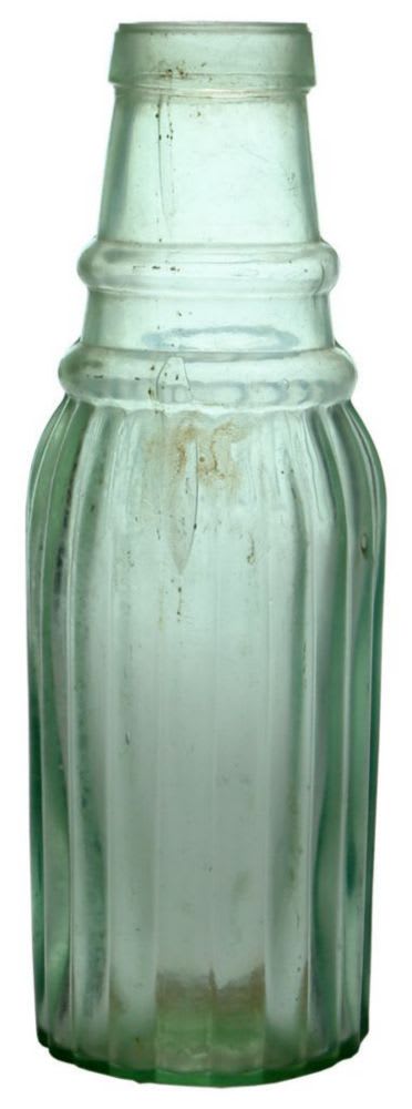 British Registration Diamond Pickle Bottle