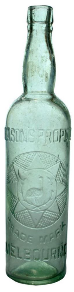 Dyason's Propy Melbourne Emu Cordial Bottle