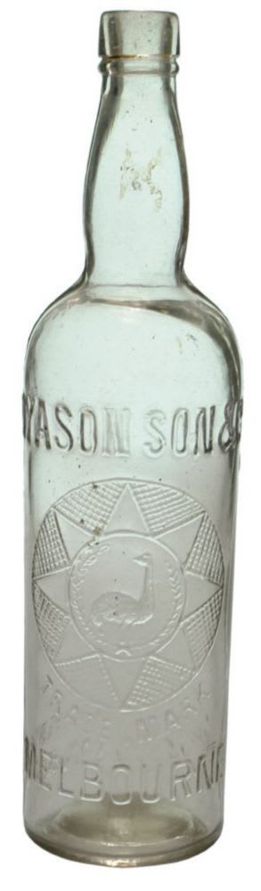 Dyason Son Melbourne Cordial Bottle