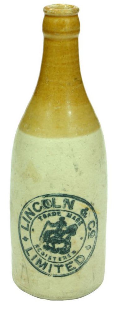 Lincoln Horse Rider Ginger Beer Bottle