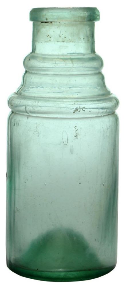 Round Goldfields Era Pickle Bottle