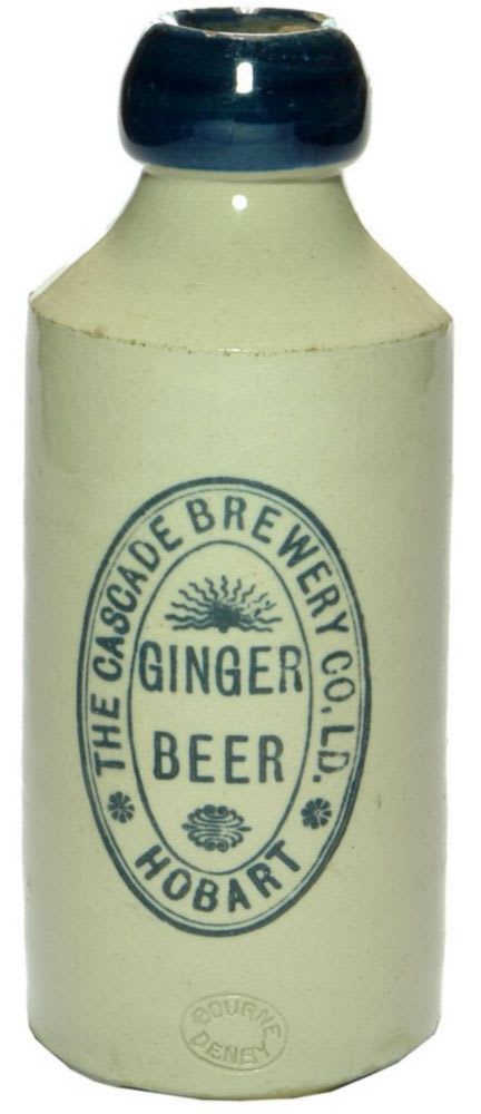 Cascade Brewery Hobart Stoneware Ginger Beer Bottle