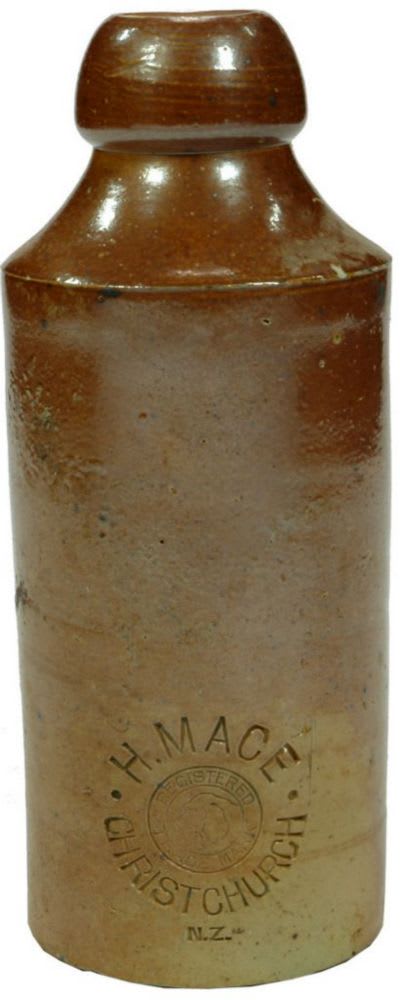 Mace Christchurch Stoneware Ginger Beer Bottle