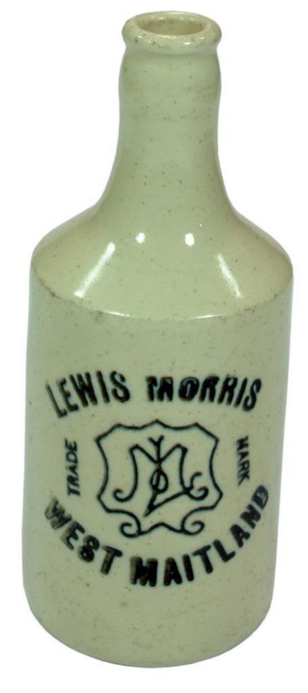 Lewis Morris West Maitland Ginger Beer Bottle