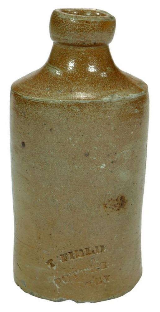 Field Potter Sydney Stoneware Impressed Bottle