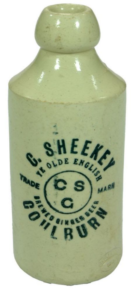 Sheekey Goulburn Stone Ginger Beer Bottle