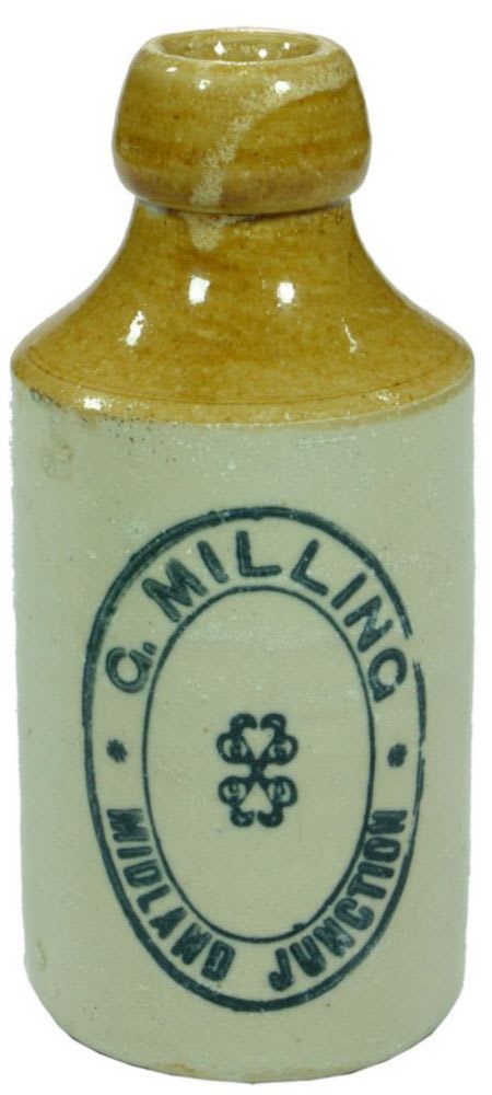 Milling Midland Junction Ginger Beer Bottle