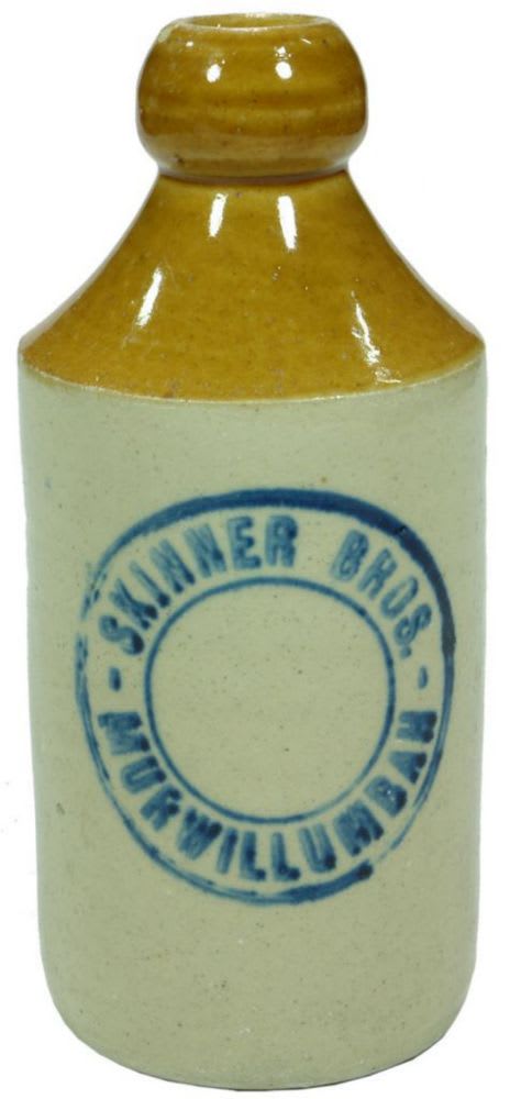 Skinner Bros Murwillumbah Stone Ginger Beer Bottle