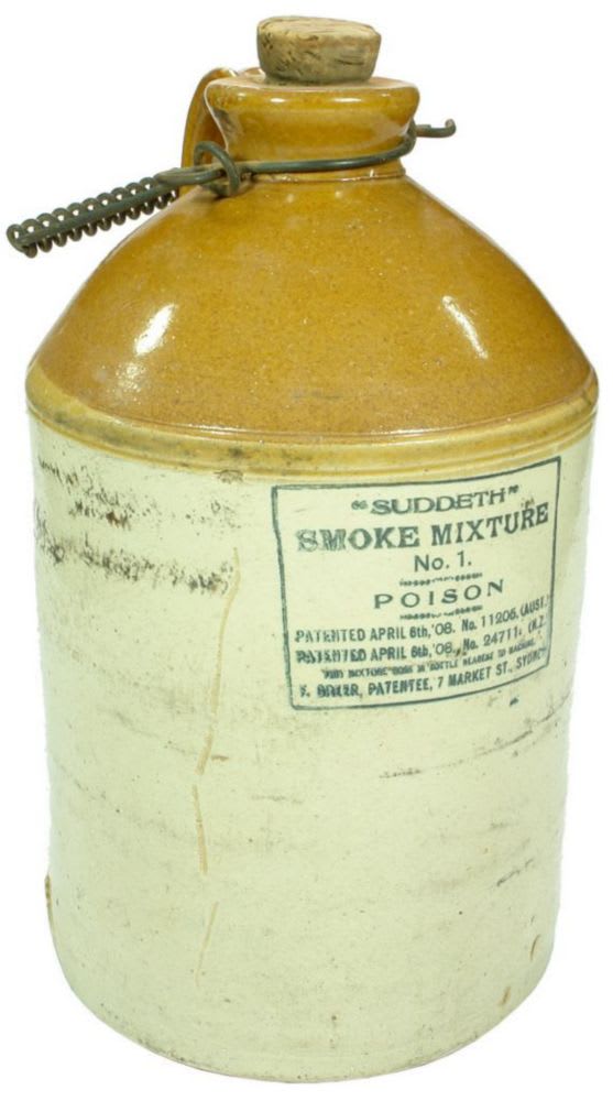 Suddeth Smoke Mixture Stoneware Demijohn
