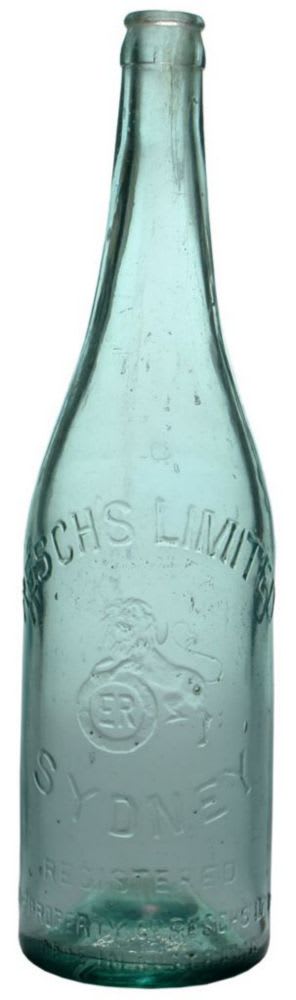 Resch's Limited Lion Barrel Sydney Bottle