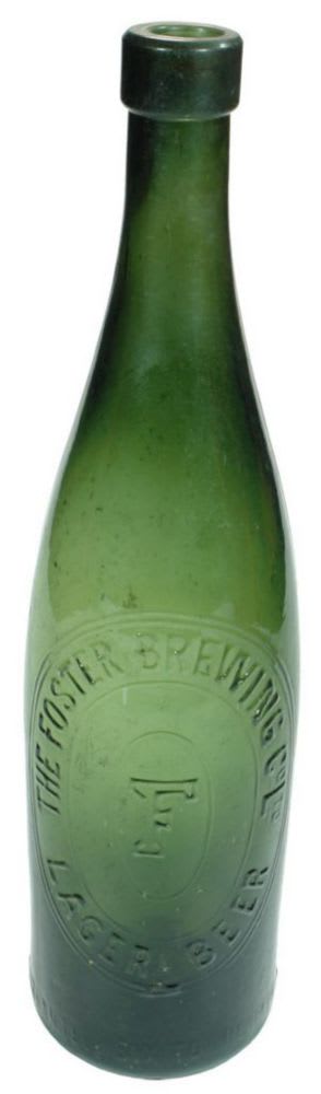 Foster Brewing Company Victoria Antique Beer Bottle