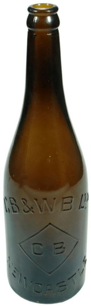CB WB Newcastle Crown Seal Beer Bottle