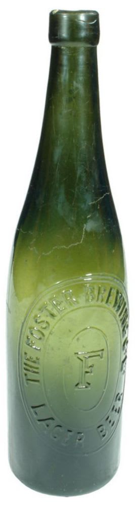 Foster Brewing Company Victoria Antique Beer Bottle