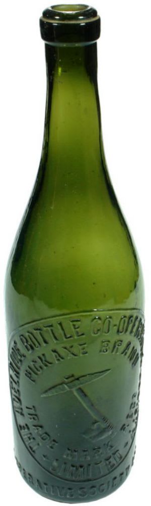 Adelaide Bottle Co-operative Pickaxe Bottle