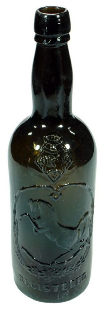 Tooth Black Horse Ale Registered Bottle