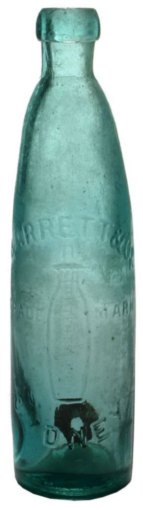 Barrett Sydney Patent Ross Bottle Manufacturer