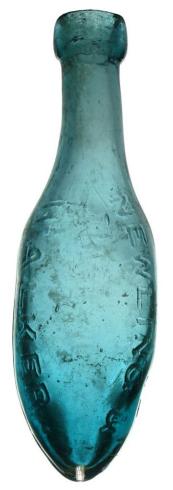 Newling Walker Parramatta Blue Torpedo Bottle