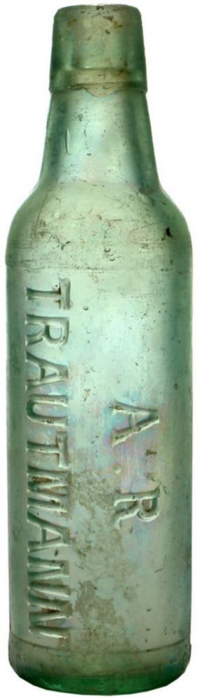 Trautmann Lamont Patent Aerated Water Bottle