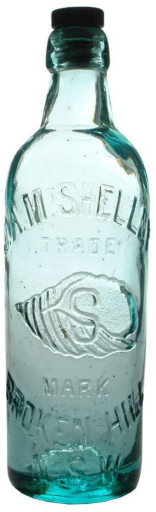 Shelley Broken Hill Riley Patent Bottle