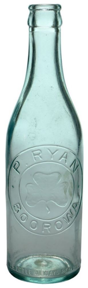 Ryan Booroowa Shamrock Crown Seal Bottle