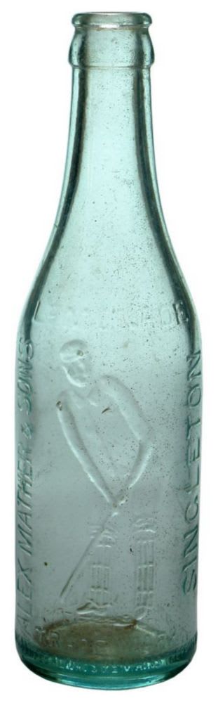Alex Mather Singleton Batsman Crown Seal Bottle