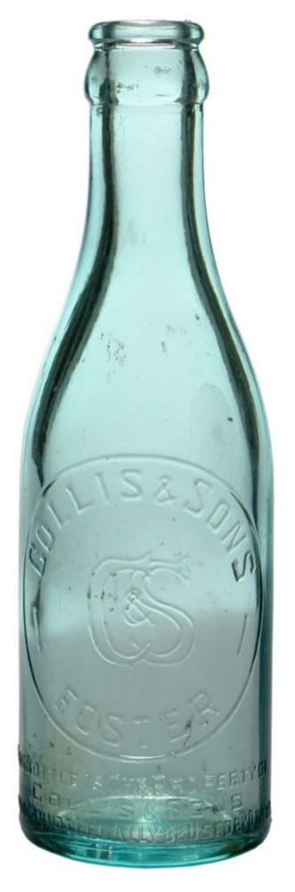 Collis Foster Crown Seal Lemonade Bottle