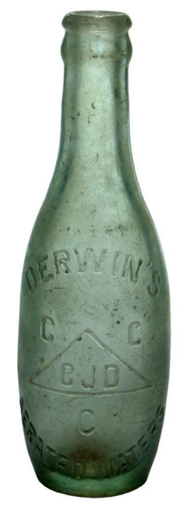 Derwin's Aerated Waters Crown Seal Skittle Bottle