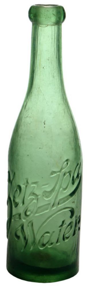 Zetz Spa Water Soda Bottle