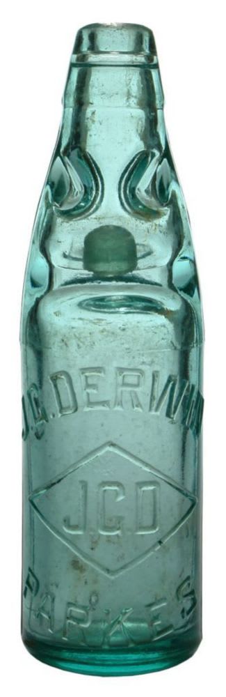 Derwin Parkes Diamond Codd Marble Bottle