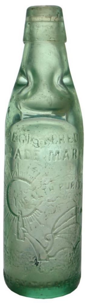 Trood Melbourne Glass Bottle Company Codd