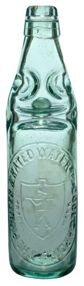 Pioneer Aerated Water Coolgardie Codd Bottle