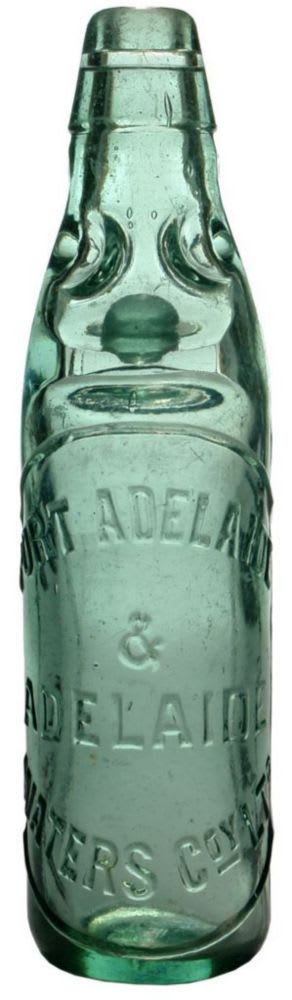 Port Adelaide Waters Codd Marble Bottle