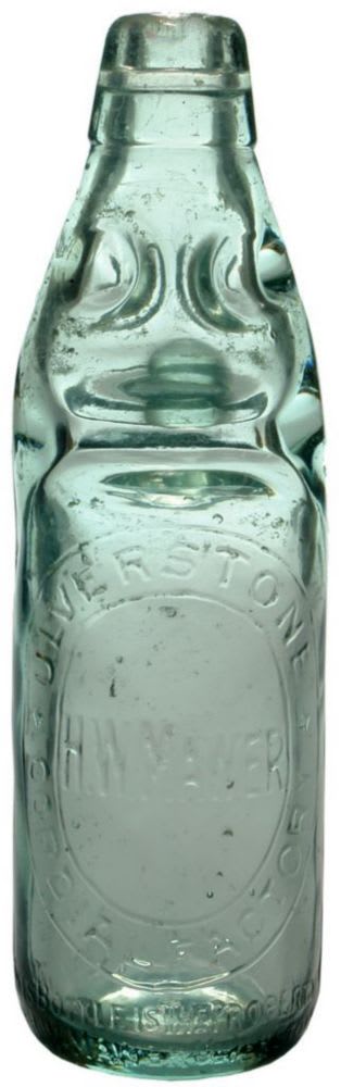 Mawer Ulverstone Cordial Factory Codd Bottle
