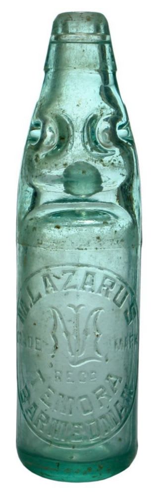 Lazarus Temora Barmedman Codd Marble Bottle