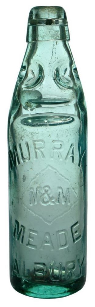 Murray Meade M&M Albury Codd Marble Bottle