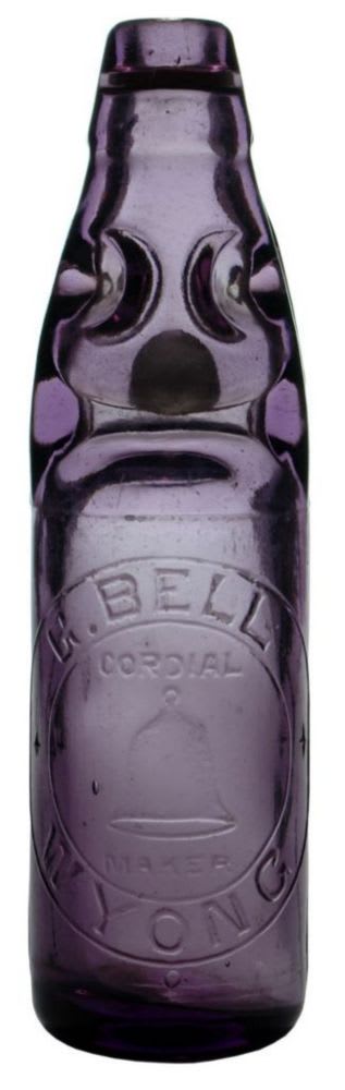 Bell Wynong Amethyst Codd Marble Bottle