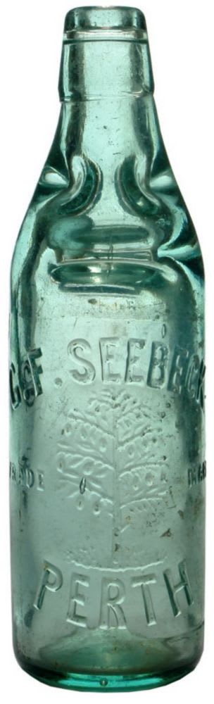 Seebeck Perth Tree Codd Marble Bottle