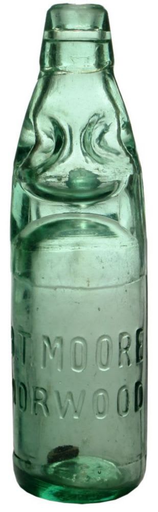 Moore Norwood Codd Marble Bottle