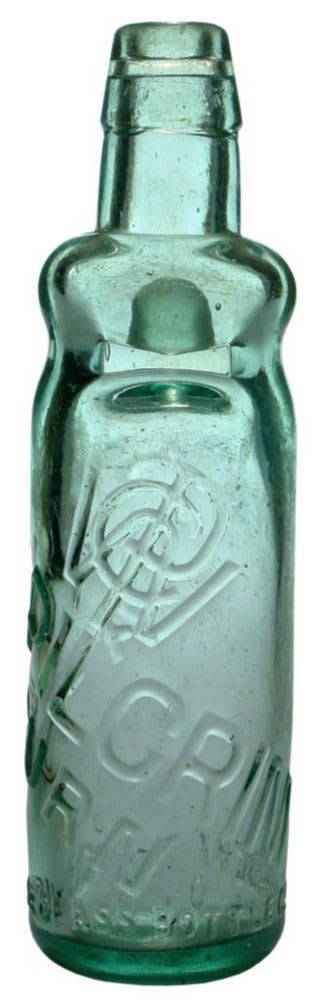 Pilgrim Auburn Codd Marble Bottle