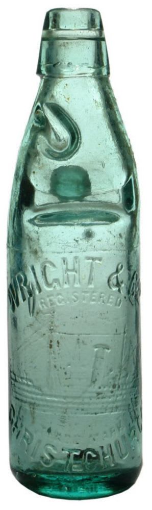 Wright Christchurch Ship Alexander Codd Bottle