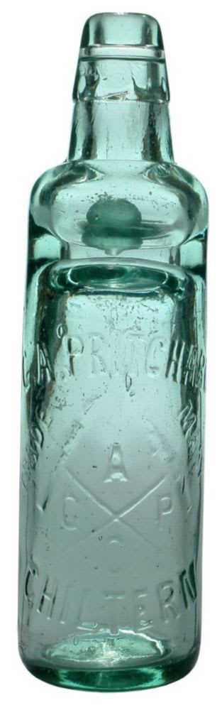 Pritchard Chiltern Miners Candles Codd Bottle