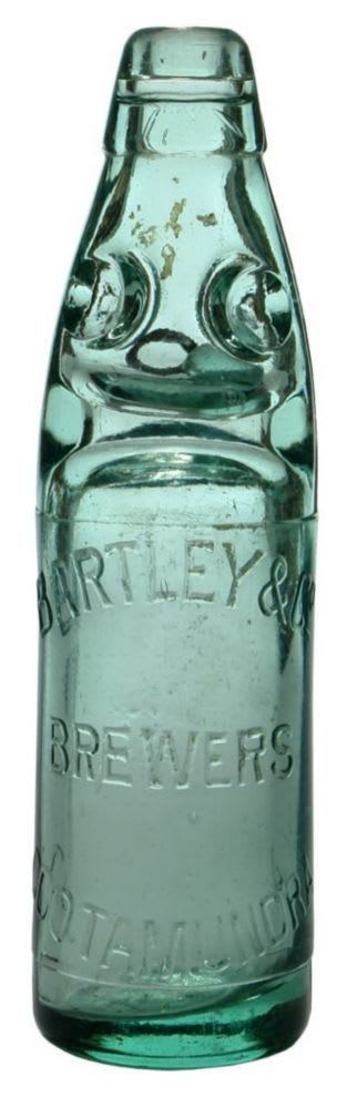 Bartley Brewers Cootamundra Codd Marble Bottle