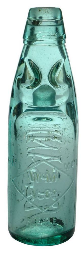 Volcanic Pinnacle Old Codd Marble Bottle