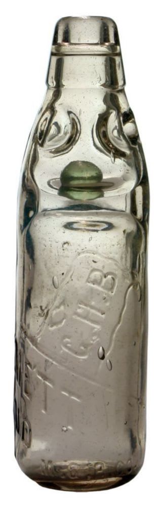 Bennett Richmond Soda Water Codd Bottle