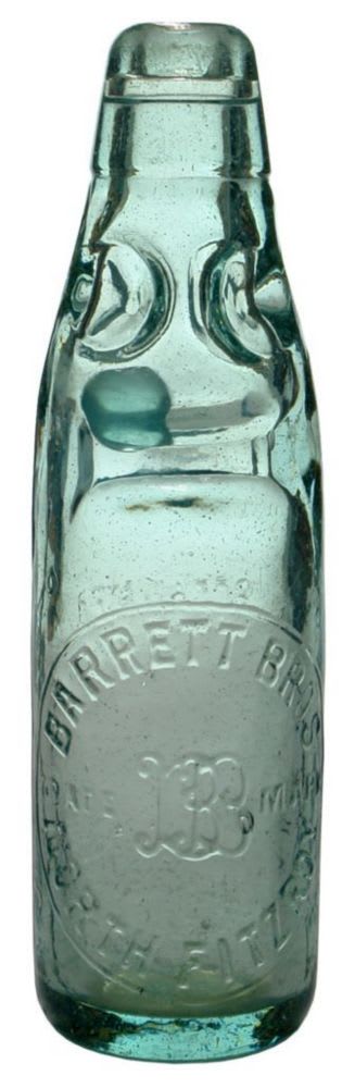 Barrett Bros North Fitzroy Soda Water Bottle