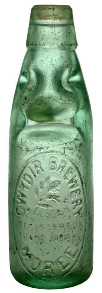 Gwydir Brewery Waratah Moree Codd Marble Bottle